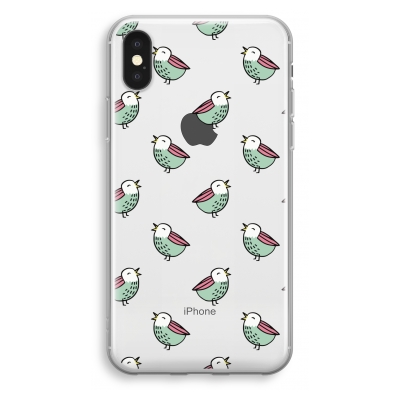 iphone-xs-transparant-hoesje - Vogeltjes