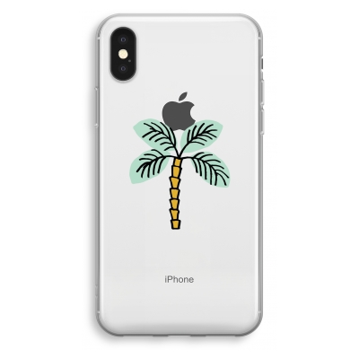 iphone-xs-transparant-hoesje - Palmboom