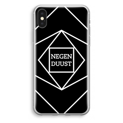 iphone-xs-transparant-hoesje - Negenduust geometrisch