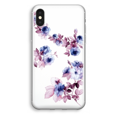 iphone-xs-cover-trasparente - Acquerello Floreale