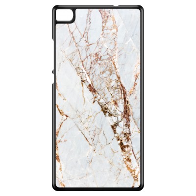 huawei-ascend-p8-cover - Goud marmer