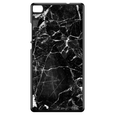 huawei-ascend-p8-cover - Zwart Marmer 2