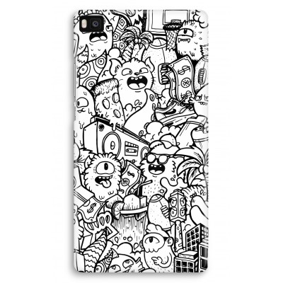 huawei-ascend-p8-volledig-geprint-hoesje - Vexx City #2