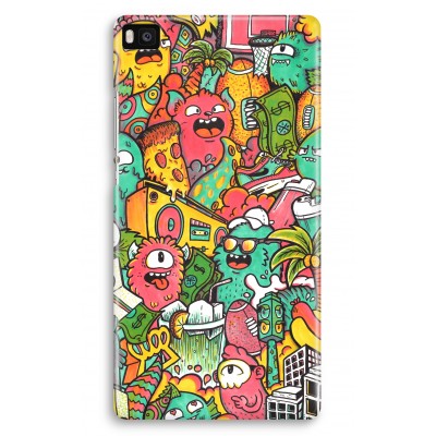 huawei-ascend-p8-volledig-geprint-hoesje - Vexx City