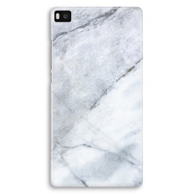huawei-ascend-p8-volledig-geprint-hoesje - Witte marmer