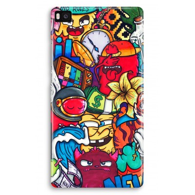 huawei-ascend-p8-volledig-geprint-hoesje - No Rules