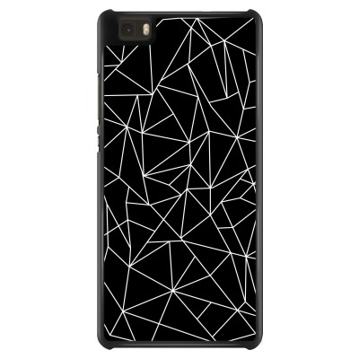 Geometric lines black