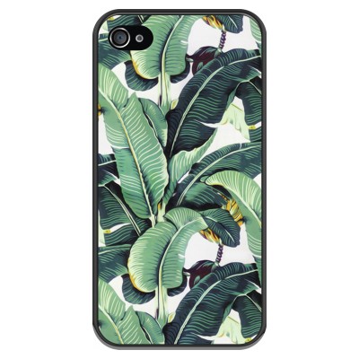 coque-iphone-4-4s-silicone - Feuilles de banana