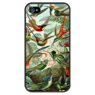 coque-iphone-4-4s-silicone - Haeckel Trochilidae