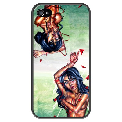 coque-iphone-4-4s-silicone - Femme