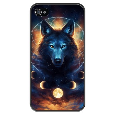 coque-iphone-4-4s-silicone - Wolf Dreamcatcher