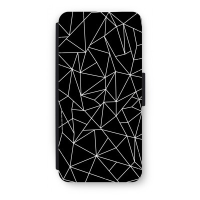 iphone-5-5s-se-etui-telephone - Lignes géométriques blanches