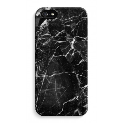 iphone-5-5s-se-impression-sur-la-tranche - Marbre Noir 2