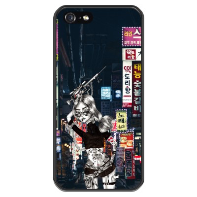 coque-iphone-5-5s-silicone - After Dark