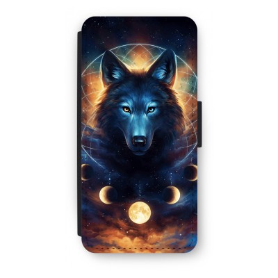 iphone-5-5s-se-flip-cover - Wolf Dreamcatcher