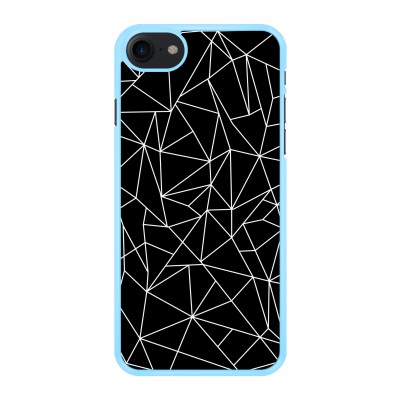 iphone-7-matte-case - Geometric lines white