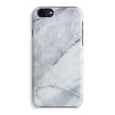 iphone-7-hoesje-rondom-geprint - Witte marmer