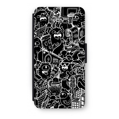 iphone-6-6s-flip-case - Vexx Black City