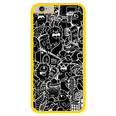 iphone-6-6s-matte-case - Vexx Black City