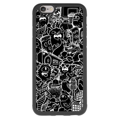coque-iphone-6-6s-silicone - Vexx Black City