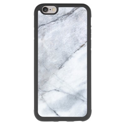 coque-iphone-6-6s-silicone - Marbre blanc