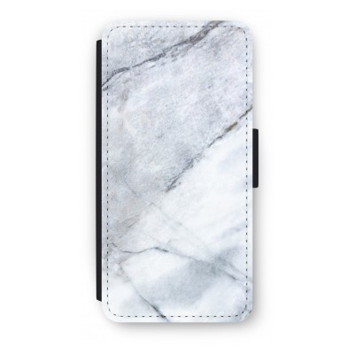 iphone-6-6s-flip-case - Witte marmer