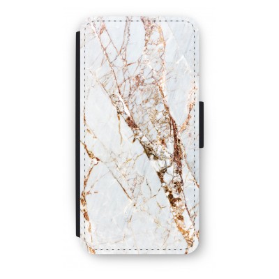 iphone-6-6s-flip-case - Goud marmer