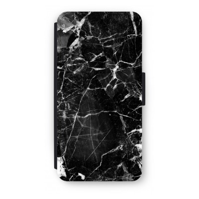 iphone-6-6s-flip-case - Zwart Marmer 2