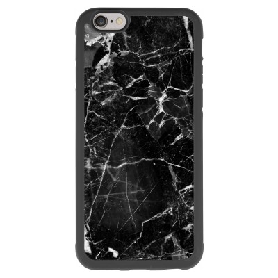 coque-iphone-6-6s-silicone - Marbre Noir 2