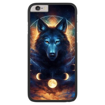 iphone-6-6s-mat-hoesje - Wolf Dreamcatcher