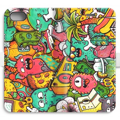 iphone-7-volledig-geprint-flip-hoesje - Vexx City