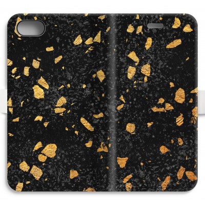 iphone-7-volledig-geprint-flip-hoesje - Terrazzo N°7