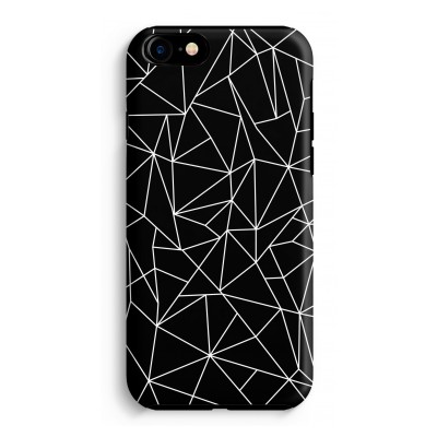 iphone-7-tough-case - Geometrische lijnen wit