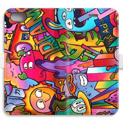 iphone-7-volledig-geprint-flip-hoesje - Dreams