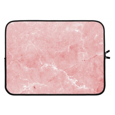 laptop-sleeve-15-inch - Roze marmer
