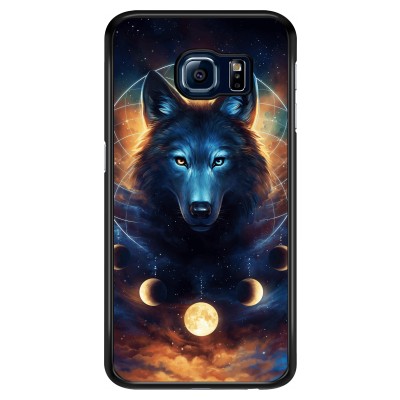 samsung-galaxy-s6-hard-hoesje - Wolf Dreamcatcher
