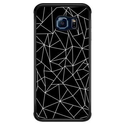samsung-galaxy-s6-edge-case - Geometric lines white